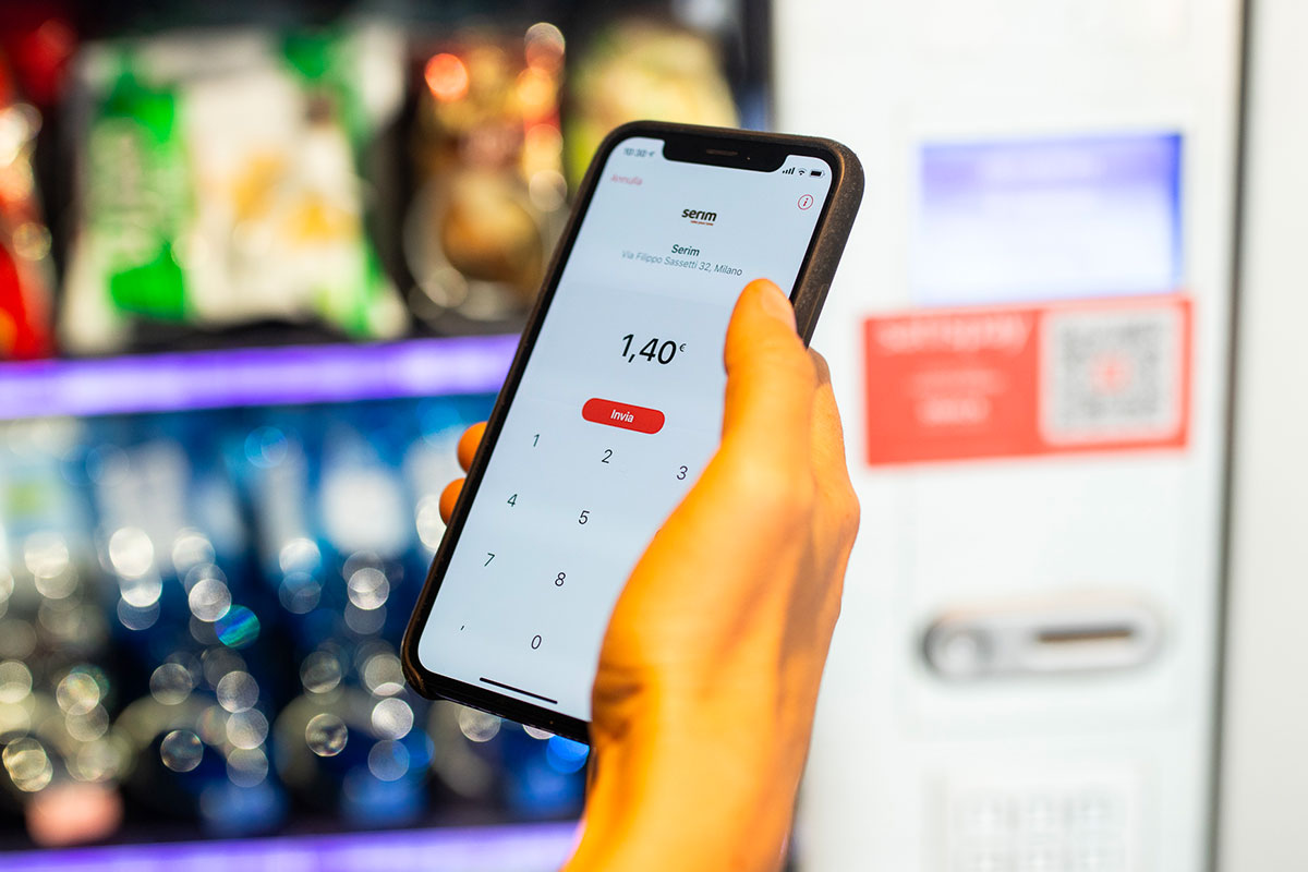 Satispay, ed è subito Smart Vending Machine